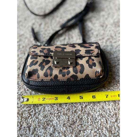 Dana Buchman Leopard Print Mini Crossbody Bag Small Purse Designer - Picture 6 of 11